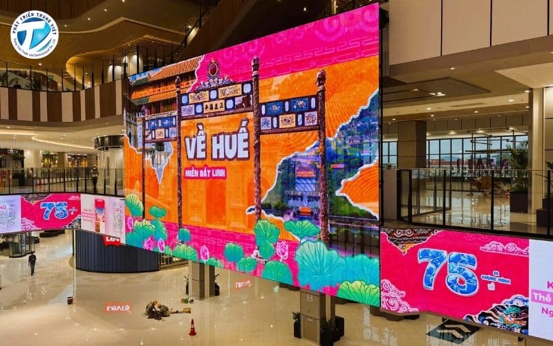 Làm biển quảng cáo bằng màn hình LED